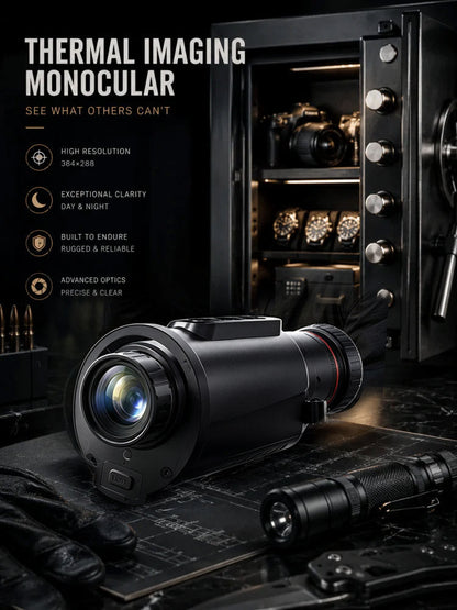 🌙 AI15 Thermal Imaging Monocular – 1920x1080 Resolution, 8000m Range, 10-Hour Battery