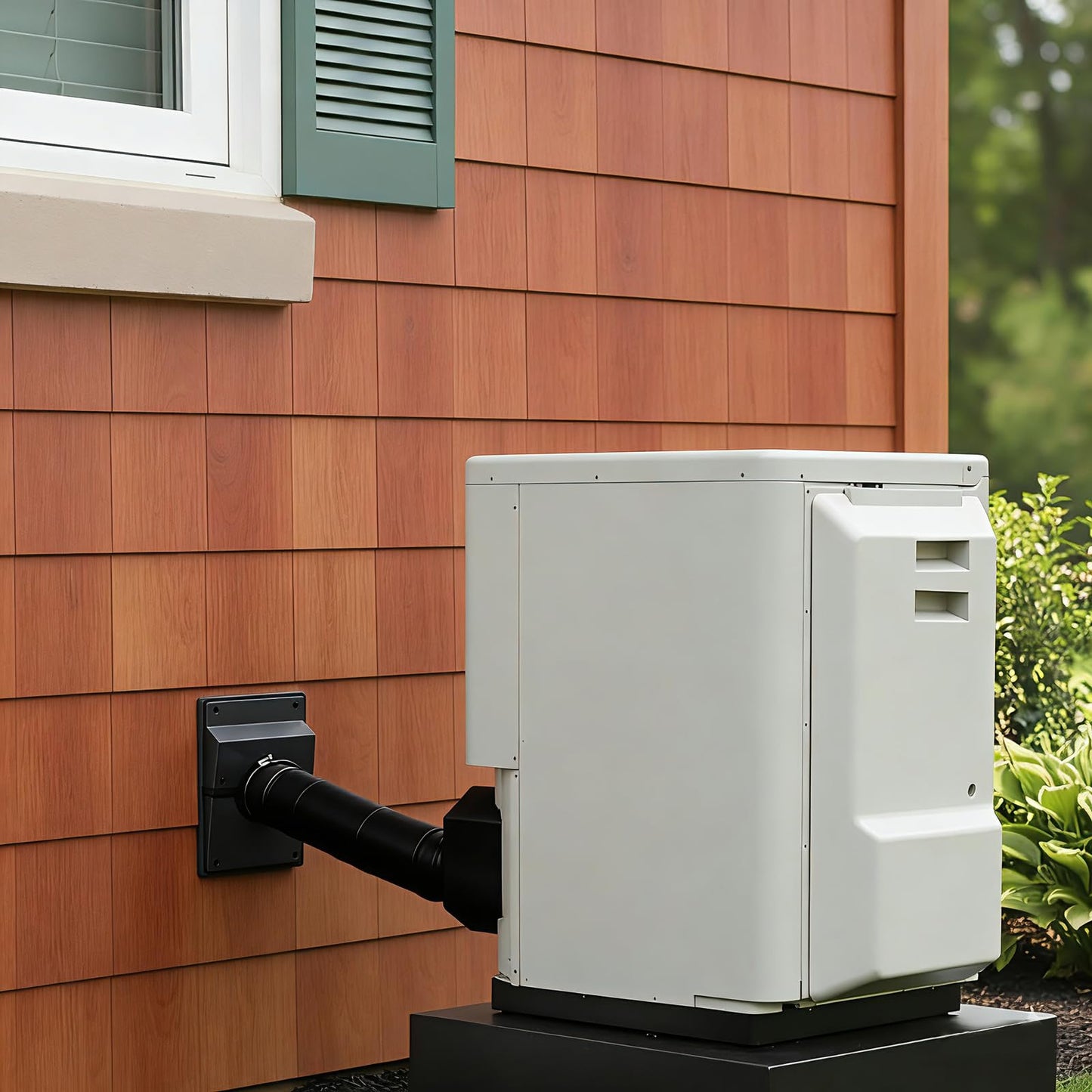 HVAC Wall Penetration & Line-Set Cover Kit â€?Retrofit Finish Solution